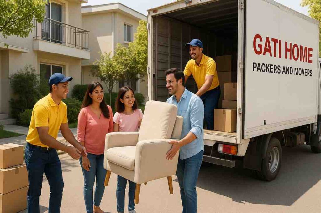 Gati Home Packers and Movers providing planned relocation in Vadodara